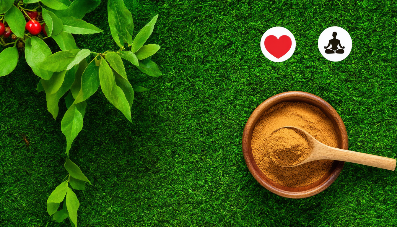 découvrez les nombreux bienfaits de la poudre d'ashwagandha pour votre santé. cette plante adaptogène millénaire aide à réduire le stress, améliorer le sommeil et renforcer le système immunitaire. apprenez comment intégrer l'ashwagandha dans votre routine quotidienne pour un bien-être optimal.
