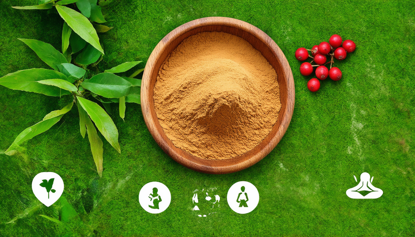 découvrez les nombreux bienfaits de la poudre d'ashwagandha pour votre santé. cette plante adaptogène est reconnue pour ses propriétés anti-stress, son soutien à l'immunité, et son rôle dans l'amélioration de la concentration. apprenez comment intégrer l'ashwagandha dans votre quotidien pour revitaliser votre bien-être.