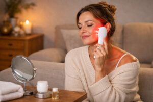 Rides du visage : la luminothérapie à la maison, bonne idée ou faux espoir ?